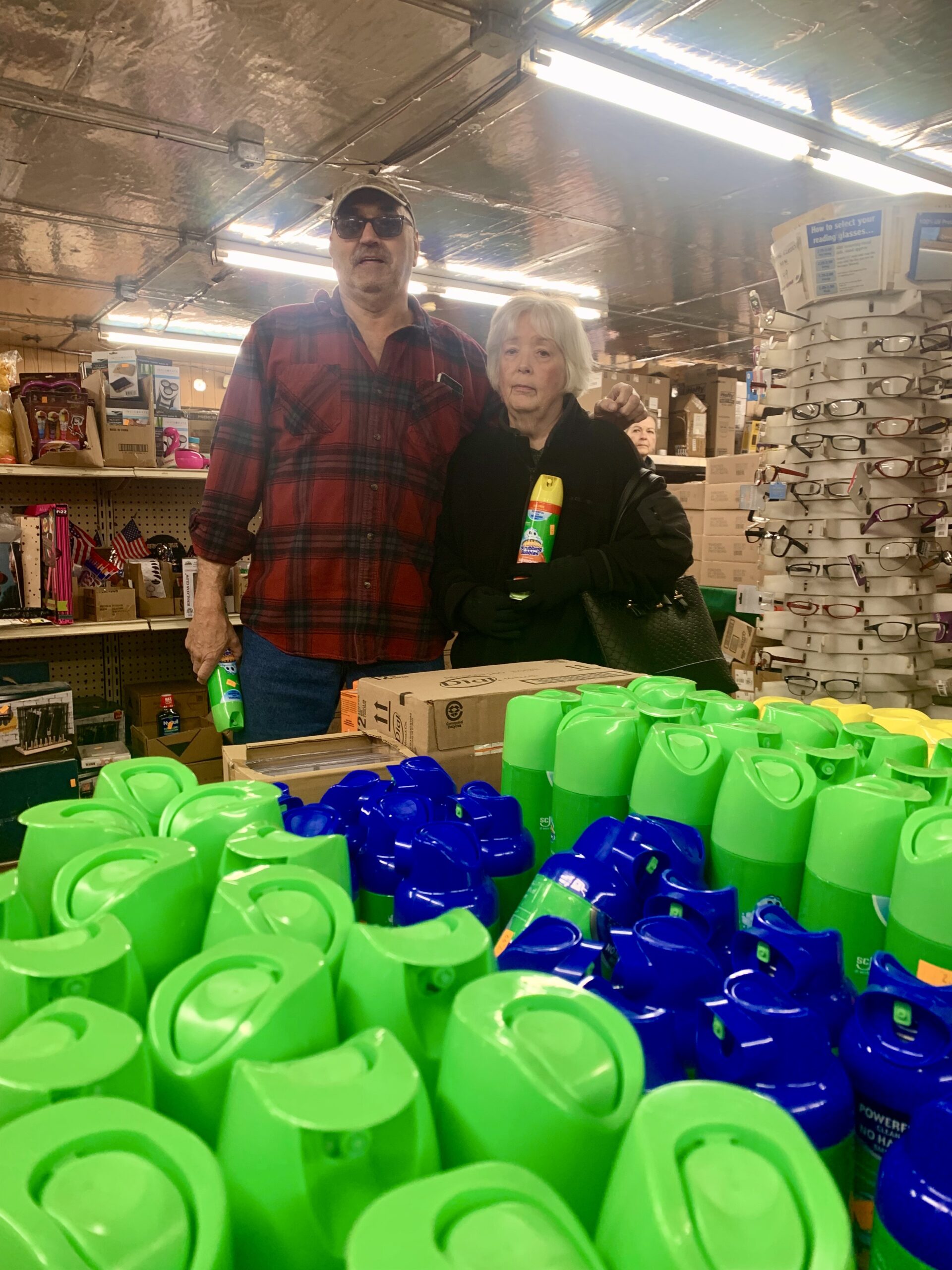 Ed and Gayle Talmadge of North Washington, PA frequent 380 Market Discount Warehouse and keep coming back because they keep their prices as affordable as possible. (Shannon M. Venditti).jpeg